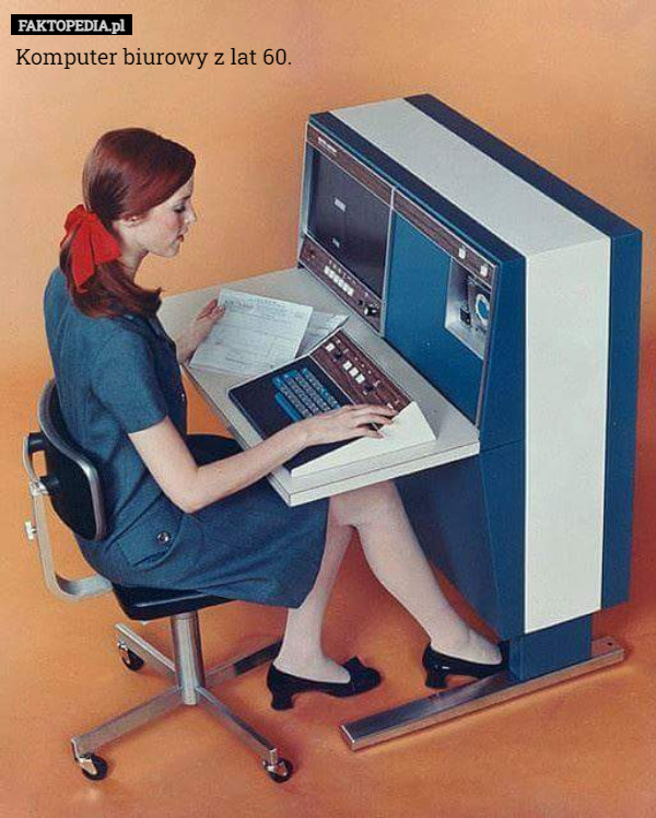 Komputer biurowy z lat 60. 