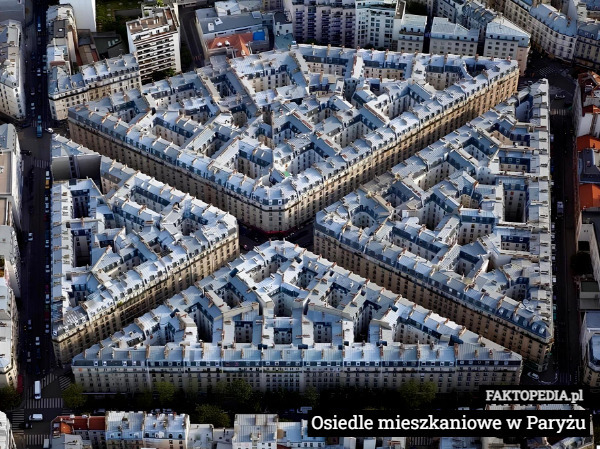 Osiedle mieszkaniowe w Paryżu 