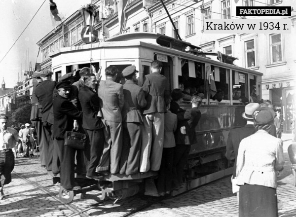 Kraków w 1934 r. 